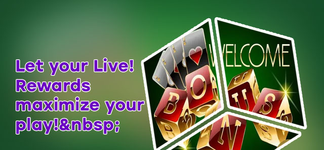 Live casino bonus