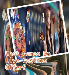 Live casino games online
